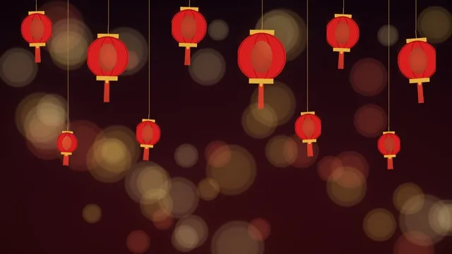 Chinese Red Lanterns for Lunar New Year preview