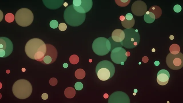 Christmas Red and Green Bokeh Lights preview