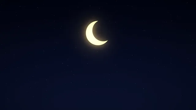 Crescent Moon and Twinkling Stars preview