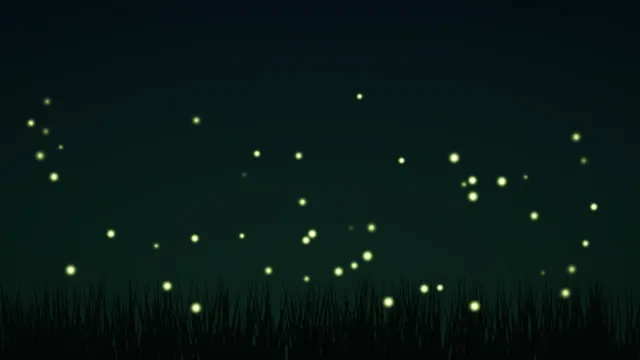 Fireflies Glowing in the Night Grass preview