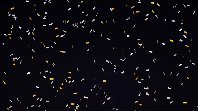 Gold and Silver New Year Confetti preview