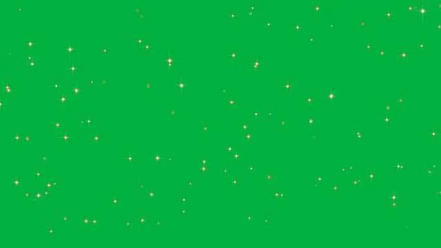 Gold Sparkles Green Screen preview