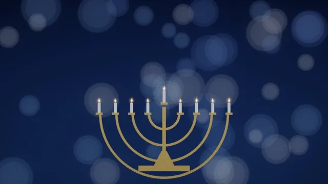 Hanukkah Menorah Candles preview