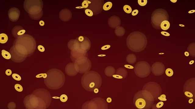 Lunar New Year Gold Coins Falling preview