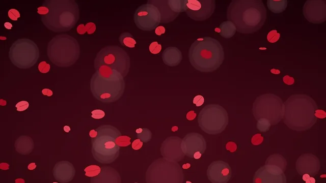 Red Rose Petals Falling preview