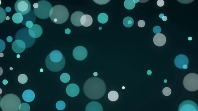 Teal and Aqua Bokeh Lights preview