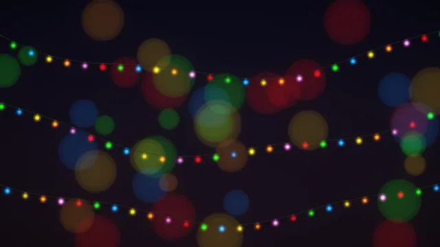 Twinkling Christmas String Lights preview